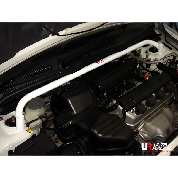 Ultra Racing Front Upper Strut Bar 2-Point - 01-05 Honda Civic EP3 2.0 (2WD)