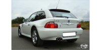 FOX Endschalldämpfer - 2x80 Typ 17 - BMW Z3 (Coupe) 3,0L