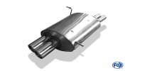 FOX final silencer - 2x80 Typ 17 - BMW Z3 (Coupe) 3,0L