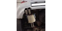 FOX final silencer - 2x80 Typ 17 - BMW Z3 (Coupe) 3,0L