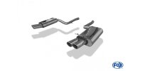 FOX Final Silencer Ø63,5mm for 4-pipe 2x88x74 Typ...