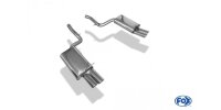FOX Final Silencer Ø63,5mm for 4-pipe 2x88x74 Typ...