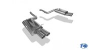 FOX final silencer right/left Ø63,5mm for 4-pipe - 2x88x74 Typ 32 - Audi A4 B7 quattro