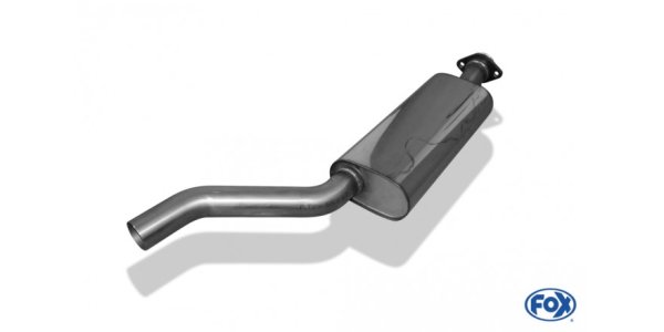 FOX front silencer - BMW E36 316i/318Ti Compact