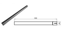 FOX Uni-Rohr geweitet - d1Ø 101,6mm Länge:...