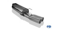 FOX final silencer double flow Ø70mm - 2x80 Typ 13...