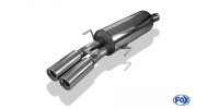 FOX final silencer double flow Ø70mm - 2x80 Typ 13...