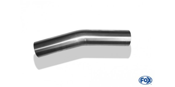 FOX Uni-pipe elbow 15° unexpanded - d1Ø 80mm leg length L1: ca. 210mm - Radius: 120mm