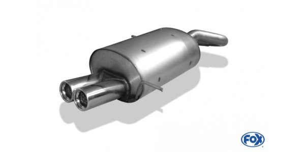 FOX final silencer - 2x76 Typ 13 - Chrysler PT Cruiser Limousine/Cabrio