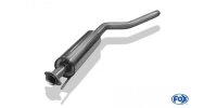 FOX front silencer - Opel Astra F Caravan