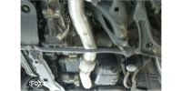 FOX manifold pipe with flex piece - Mitsubishi Lancer EVO VI