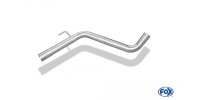 FOX middle silencer replacement tube - 93+ VW Passat 35i