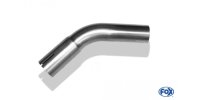 FOX Uni-pipe elbow 45° widened - d1Ø 40mm leg...