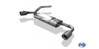 FOX final silencer across exit right/left - 1x90 Typ 17 right/left - Ford Focus I Hatchback DAW/DBW