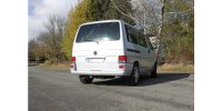 FOX Endschalldämpfer - 2x63 Typ 28 - VW T4 Bus/Transporter/Multivan/Caravelle (FWD)