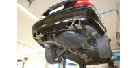 FOX Final Silencer exit Ø70mm 2x115x85 Typ 32 - Mercedes CLK 209 Cabrio/Coupe