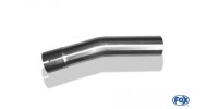 FOX Uni-pipe elbow 15° widened - d1Ø 80mm leg...