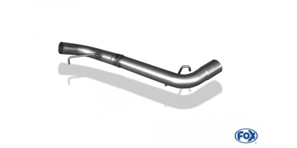 FOX middle silencer replacement tube - Audi 80/90 Typ 89/B3/B4 Limousine/Coupe/Cabrio