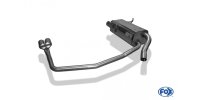 FOX final silencer exit right/left - 2x76 Typ 10 right/left - BMW E36 316/318/320/323/325/328