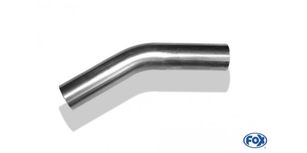 FOX Uni-pipe elbow 30° unexpanded - d1Ø 40mm leg length L1: ca. 105mm - Radius: 75mm