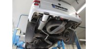 FOX final silencer - 160x80 Typ 53 - VW T4 Bus/Transporter/Multivan/Caravelle (FWD)