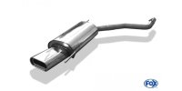 FOX final silencer - 160x80 Typ 53 - VW T4 Bus/Transporter/Multivan/Caravelle (FWD)