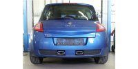 FOX final silencer center exit - 2x130x50 Typ 52 - Renault Megane II Sport