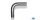 FOX Uni-pipe elbow 90° unexpanded - d1Ø 80mm leg length L1: ca. 220mm - Radius: 120mm