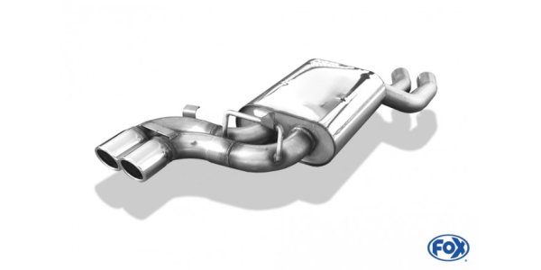 FOX Endschalldämpfer - 2x70 Typ 16 - Audi V8 D11