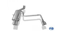 FOX Final Silencer exit double flow 2x76 Typ 10 - BMW E46...