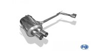 FOX final silencer exit right/left double flow - 2x76 Typ 10 right/left - BMW E46 320/323/325/328/330