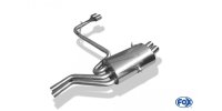 FOX final silencer exit right/left double flow - 2x76 Typ 10 right/left - BMW E46 320/323/325/328/330