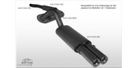 FOX front silencer - Audi 80/90 - Typ 89/B3/B4 Limousine/Coupe/Cabrio