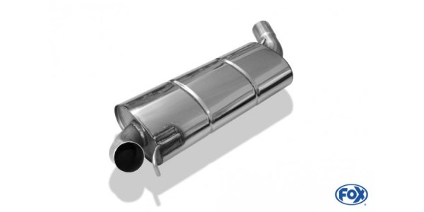 FOX middle silencer - Audi 80/90 - Typ 89/B3/B4 Limousine/Coupe/Cabrio