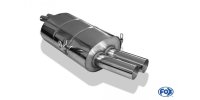 FOX final silencer double flow - 2x76 Typ 10 - BMW E46 320/323/325/328/330