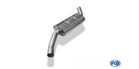 FOX middle silencer - Audi 80/90 Typ 81