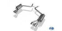FOX Endschalldämpfer 2x115x85 Typ 32 - Mercedes CLS...