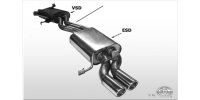 FOX final silencer - 2x70 Typ 16 - Audi 200 44Q quattro