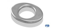 FOX Lid erected for tailpipe oval 106x71mm - hole: 50mm, sheet 1,2mm