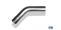 FOX Uni-pipe elbow 45° widened - d1Ø 80mm leg...