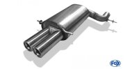 FOX final silencer Ø70mm - 2x76 Typ 13 - Audi A4/S4 B5 quattro