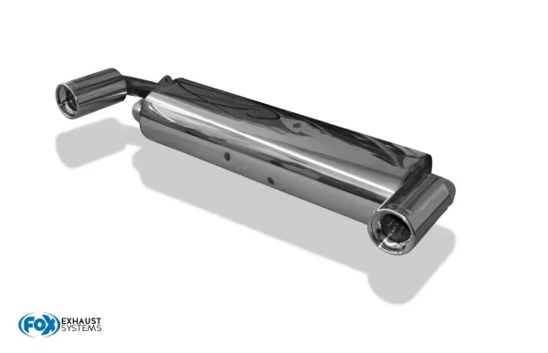 FOX final silencer exit right/left - 1x90 Typ 13 right/left - MG TF