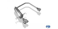 FOX Final Silencer exit 2x76 Typ 13 - Opel Astra H (GTC)