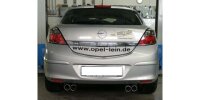 FOX Final Silencer exit 2x76 Typ 13 - Opel Astra H (GTC)