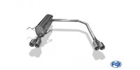 FOX Final Silencer exit Ø63,5mm 2x76 Typ 13 - Opel...