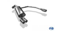 FOX final silencer exit right/left Ø63,5mm - 2x76 Typ 13 right/left - VW Golf IV