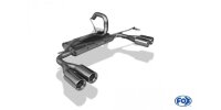 FOX Final Silencer exit 2x80 Typ 13 - Mitsubishi Colt Z30 5-Door