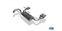 FOX Final Silencer exit 2x80 Typ 13 - Mitsubishi Colt Z30 5-Door