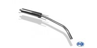 FOX front silencer - Opel Tigra B TwinTop