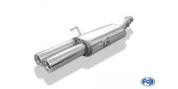 FOX final silencer - 2x80 Typ 13 - Saab 900 II